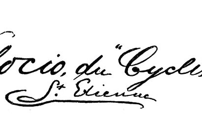 Signature de Vélocio, 1892