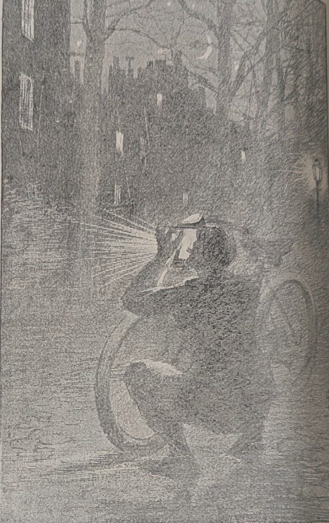 La circulation vélocipédique à Paris (1893)