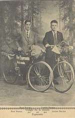 Tra la Mondo per Biciklo, 1928.