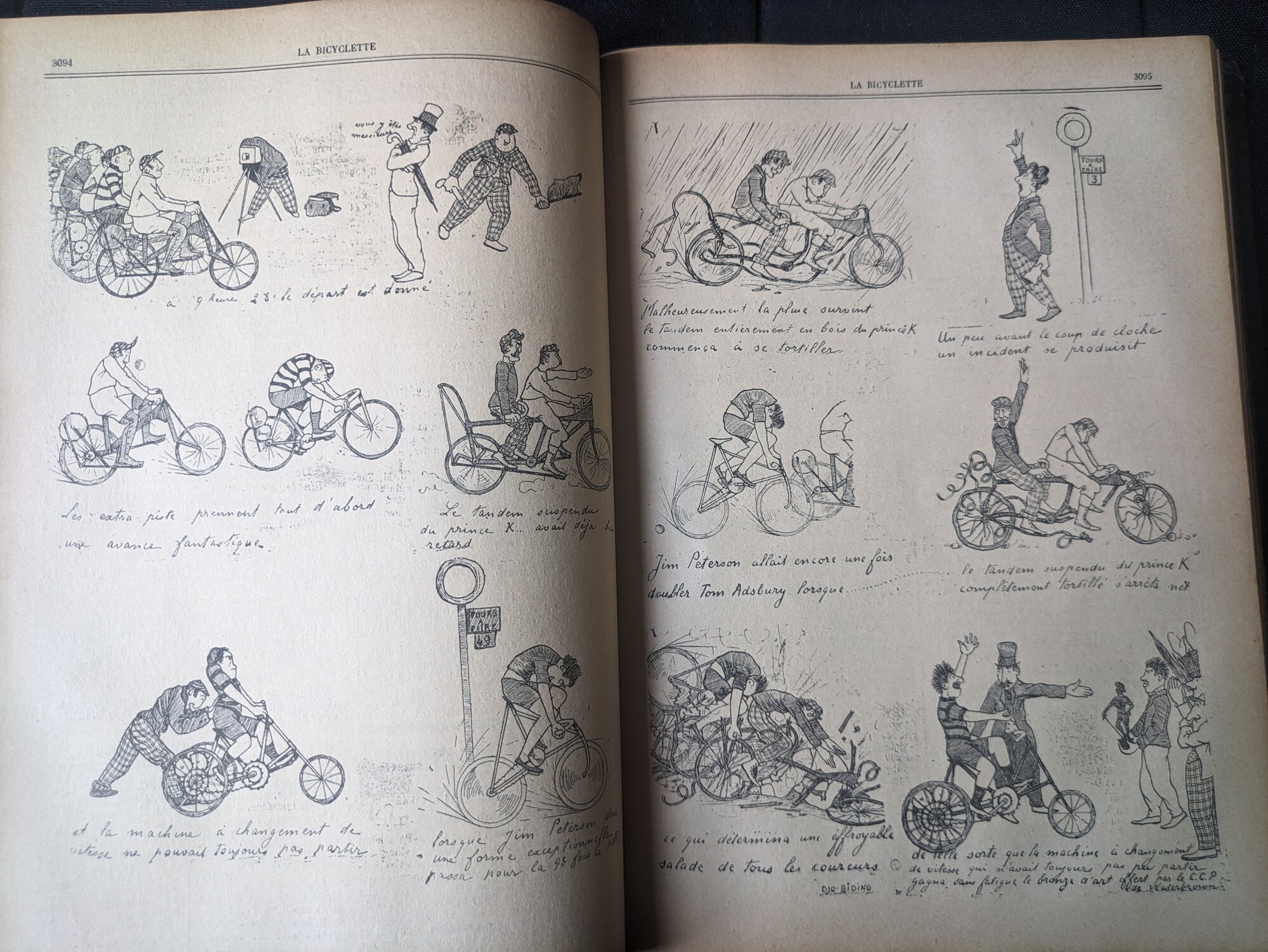 La presse vélocipédique illustrée 1890-1898
